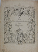 Load image into Gallery viewer, Karl Wilhelm Wach. Prussian Society of Art Lovers. Etching by Joseph Caspar. C. 1830.