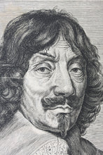 Load image into Gallery viewer, Nicolaes Van Negre, after. Portrait of Claudius Salmasius. Engraving by Esme de Boulonois. ca. 1682.
