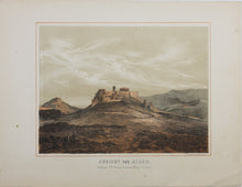 Load image into Gallery viewer, Carl Votteler, after. Temple of Jupiter in Athens (Olympieion). View of Athens. Lysikrates Monument. Three lithographies. Late XIX C.