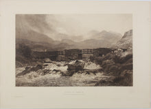 Load image into Gallery viewer, David Law. Pont-y-Garth. Etching. 1894