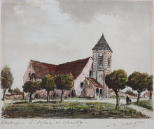 Load image into Gallery viewer, Maurice Jacques. Views of Barbizon. Two colored prints. XX C.