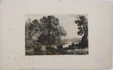 Load image into Gallery viewer, Claude Lorrain, after. The cow-herd. Heliogravure by Amand-Durand. C. 1880.