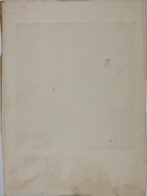 Load image into Gallery viewer, Sigmund Lee Wolffs. Landscape with pine trees. Etching. Proof. The print margins covered with craft paper. 1938.