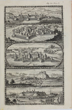 Load image into Gallery viewer, Johann Andreas Thelott, Johann Josef Waldman, after. 9 engravings from the "Admirable effects of providence happened in the life of Leopold the First" by Andreas Reinhardt, Johann Ulrich Kraus, Jacob Müller, Johanna Sibilla Küsell. 1701.