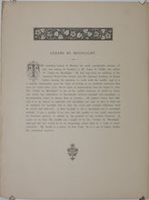 Load image into Gallery viewer, James David Smillie. Cedars by Moonlight. Etching. 1878.