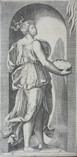 Load image into Gallery viewer, Raphael, after. Marcantonio Raimondi, after. Hope. Engraving. XVI (?) C.