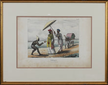 Load image into Gallery viewer, A. Géringer, after. Paléagar. Color lithograph by Jean-Henri Marlet. 1828.
