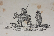Load image into Gallery viewer, Thomas Bewick, after. An illustration to the Fable of Aesop 'The Forester and the Lion.' Wood-engravings. 1811-1823.
