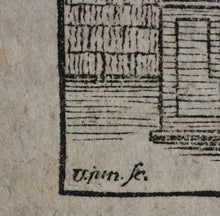 Load image into Gallery viewer, Hans Holbein the Younger, after. Almsgiving. Portrait of Erasmus. Two woodcuts by Johann Gottlieb Friedrich Unger. Late XVIII C.