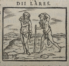 Load image into Gallery viewer, Italian School XVI C. Lares. Woodcut.