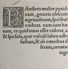 Load image into Gallery viewer, Italian School XVI C. Diana and Mercury. Woodcut.