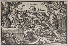 Load image into Gallery viewer, Virgil Solis, after. Haggai the Prophet. Woodcut from Bible translated by Martin Luther. XVI C.