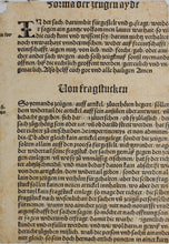 Load image into Gallery viewer, German School XVI C. Oaths of Strasbourg. Print from Laienspiegel by Ulrich Tengler. Woodcut.