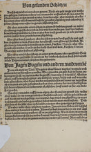 Load image into Gallery viewer, German School XVI C. Oath of fealty. 1518. Woodcut from Laienspiegel by Ulrich Tengler.