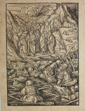 Load image into Gallery viewer, Monogrammist H.B. Exit of the children of Israel from the land of Egypt. Woodcut. 1510.
