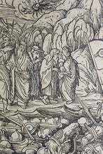 Load image into Gallery viewer, Monogrammist H.B. Exit of the children of Israel from the land of Egypt. Woodcut. 1510.
