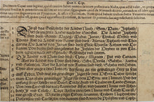 Load image into Gallery viewer, German School XVI C. Tower of Babel. Woodcut from Bible translated by Martin Luther. XVI C.