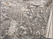 Load image into Gallery viewer, German School XVI C. Eight illustrations from the Bible. Woodcuts. Page 148/2 from an ancient album.