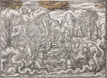 Load image into Gallery viewer, German School XVI C. Six illustrations from the Bible. Woodcuts. Page 148/3 from an ancient album.