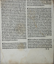 Load image into Gallery viewer, Johannes Adelphus. Die Türkisch Chronik. Mahomet, the Turkish Keyser. Woodcut XVI C.