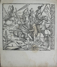 Load image into Gallery viewer, Johannes Adelphus. Die Türkisch Chronik. Mahomet, the Turkish Keyser. Woodcut XVI C.