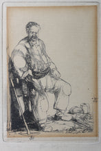 Load image into Gallery viewer, John William Winkler. The Worker's Rest. Etching. 1923.