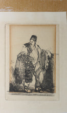 Load image into Gallery viewer, John William Winkler. The Little Turk. Etching. 1923.