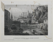 Load image into Gallery viewer, German Biedermeier steel engravings. Martini, Reiss and others, totally eight. XIX C.