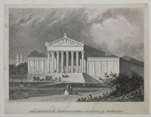 Load image into Gallery viewer, German Biedermeier steel engravings. Martini, Reiss and others, totally eight. XIX C.