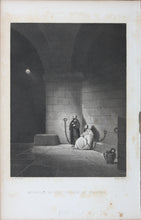 Load image into Gallery viewer, Thomas Moran, Gustave Doré, William Hilton RA and others. Night Scenes in the Bible. Twelve engravings by Walter, John Sartain, S. Sartain and others.