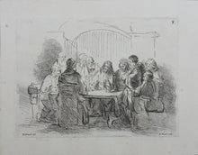 Load image into Gallery viewer, Rembrandt, after. Two etchings by Bernard Picart. 1734.