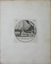 Load image into Gallery viewer, Sébastien Leclerc, after. Illustrations from a calendar of saints for every day of the year. Twenty engravings by Jan Goeree. 1730.
