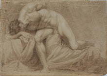 Load image into Gallery viewer, Joseph Karl Stieler, attributed to. Male nude study. Chalk drawing. Late XVIII-Early XIX C.