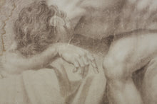 Load image into Gallery viewer, Joseph Karl Stieler, attributed to. Male nude study. Chalk drawing. Late XVIII-Early XIX C.