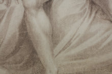 Load image into Gallery viewer, Joseph Karl Stieler, attributed to. Male nude study. Chalk drawing. Late XVIII-Early XIX C.