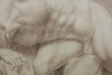 Load image into Gallery viewer, Joseph Karl Stieler, attributed to. Male nude study. Chalk drawing. Late XVIII-Early XIX C.