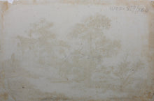 Load image into Gallery viewer, Antonie Waterloo. A cottage on a hill. Etching. 1640-1690.