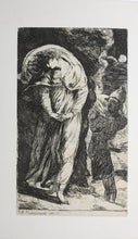 Load image into Gallery viewer, Alexander Runciman. Fingal Encounters Carbon Carglass (upright version). Etching. C. 1773.
