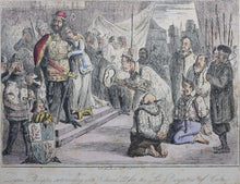 Load image into Gallery viewer, John Leech. Ullustrations from The Comic History of England by Gilbert A'Beckett. Six colored prints. C. 1850.