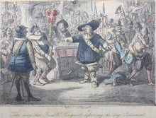 Load image into Gallery viewer, John Leech. Ullustrations from The Comic History of England by Gilbert A'Beckett. Six colored prints. C. 1850.