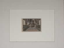 Load image into Gallery viewer, Virgil Solis, attributed to. Throne of Solomon. Woodcut from Bible. C. 1548.