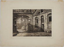 Load image into Gallery viewer, Simon de Heer. Dutch Architectural Landscape. Etching. XX C.