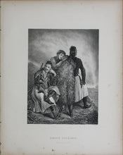 Load image into Gallery viewer, Charles William Sharpe. Greek Patriots. Burning of Scio. Engraving. Late XIX C.