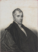 Load image into Gallery viewer, L. S. Punderson. Portrait of Wilbur Fisk. Engraving. Mid XIX C.