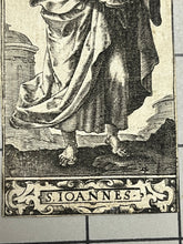 Load image into Gallery viewer, S. Ioannes. Engraving. 17th century