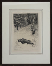 Load image into Gallery viewer, Étienne-Prosper Berne-Bellecour. Souvenir de Norwège. Etching. c. 1879 - c. 1882