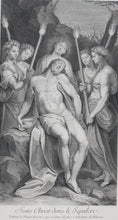 Load image into Gallery viewer, Taddeo Zuccaro, after. The Dead Christ. Engraving by Jean Raymond. 1742.