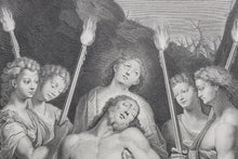 Load image into Gallery viewer, Taddeo Zuccaro, after. The Dead Christ. Engraving by Jean Raymond. 1742.