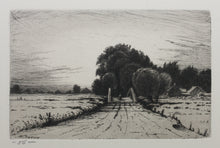 Load image into Gallery viewer, Henry Farrer. Sunset. Etching. 1884.