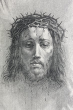Load image into Gallery viewer, Domenico Fetti, after. Holy Face. Engraving by Charles Simonneau. 1742.